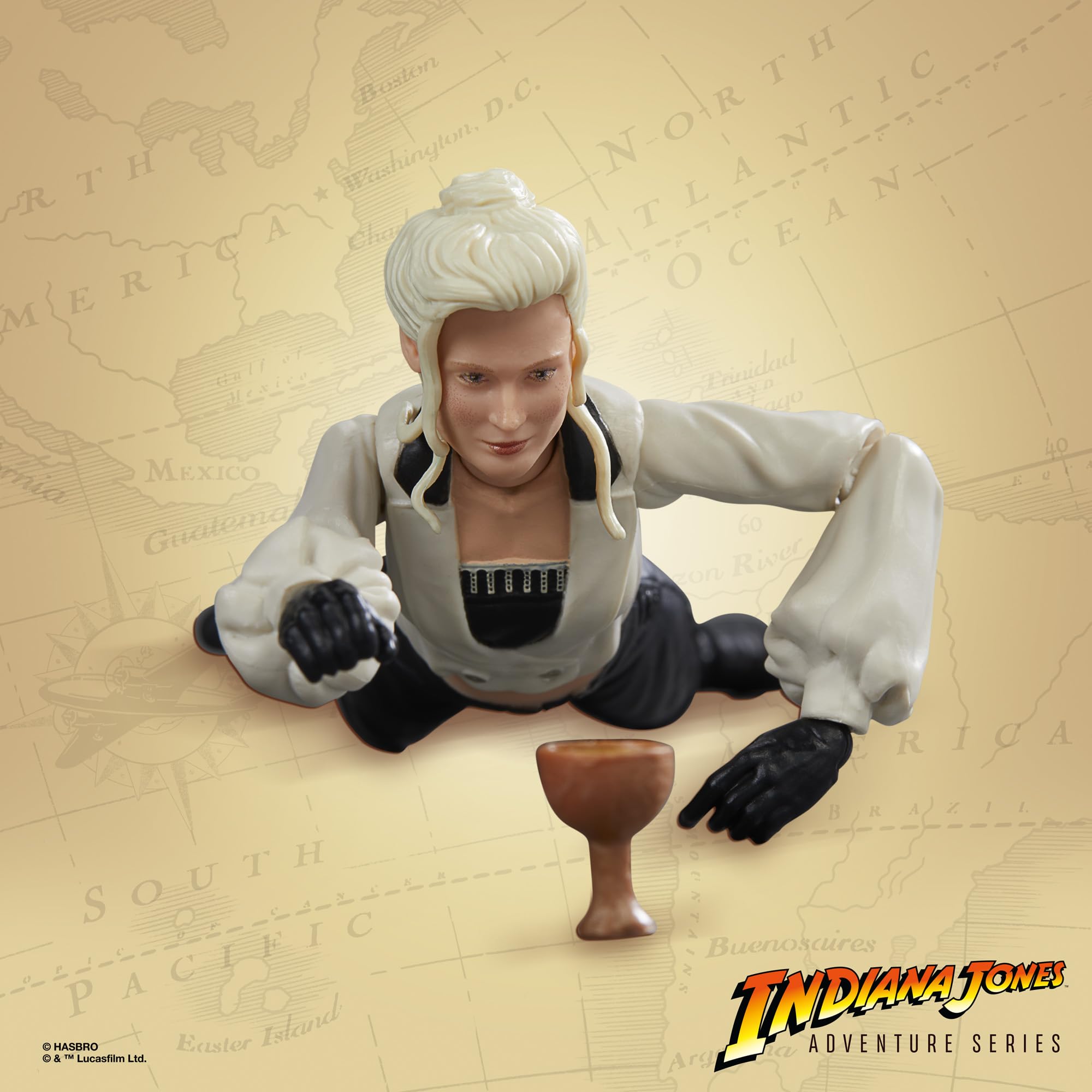 Foto 6 pulgar | Figura De Acción Hasbro Indiana Jones La Última Cruzada, 15 Cm - Venta Internacional.