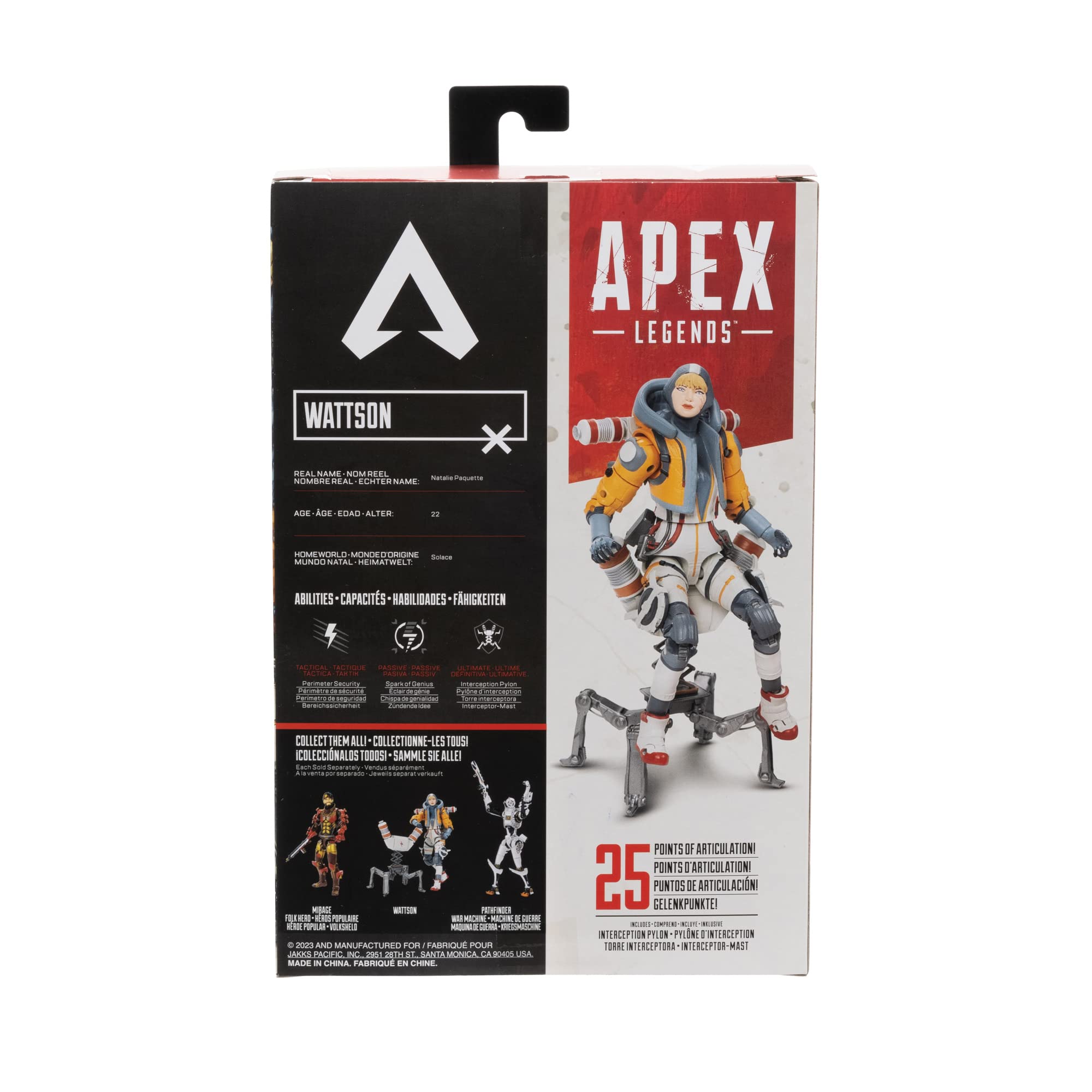 Foto 8 pulgar | Figura De Acción Apex Legends Wattson, 15 Cm, Coleccionable - Venta Internacional.