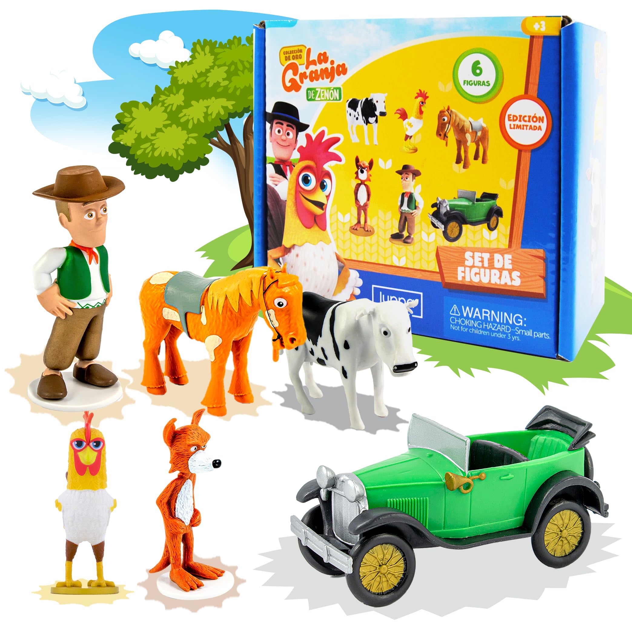 Set De Figuritas De Acción Y Aventura Luppa La Granja De Zenon - Venta Internacional.