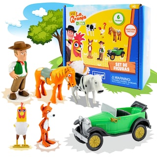 Foto 1 | Set De Figuritas De Acción Y Aventura Luppa La Granja De Zenon - Venta Internacional.