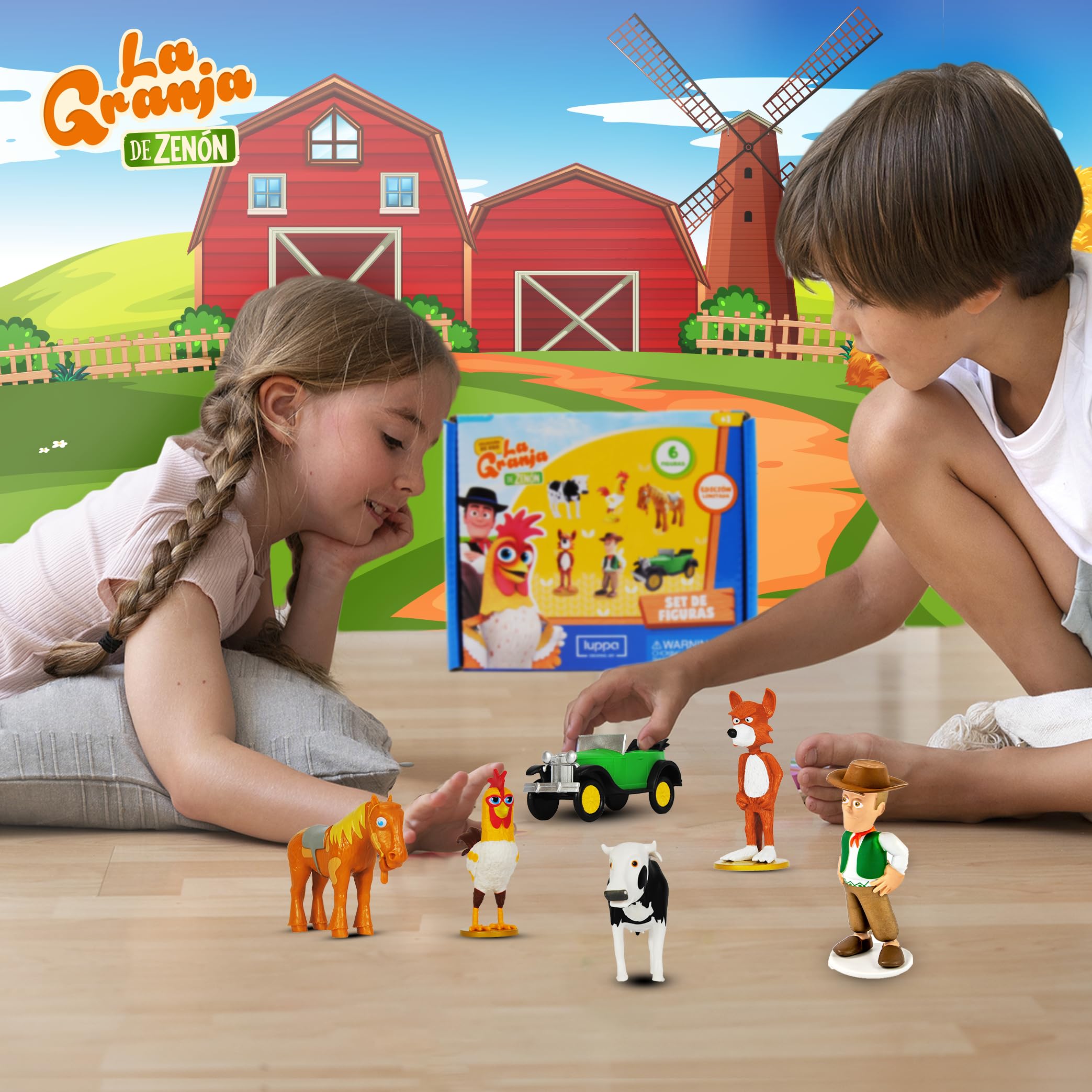 Foto 8 pulgar | Set De Figuritas De Acción Y Aventura Luppa La Granja De Zenon - Venta Internacional.