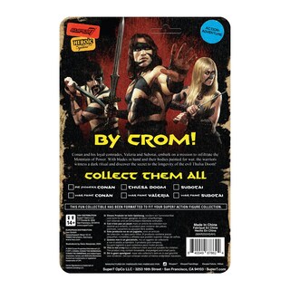 Foto 3 | Figura De Acción Super7 Conan The Barbarian War Paint, 3.75 Pulgadas - Venta Internacional.
