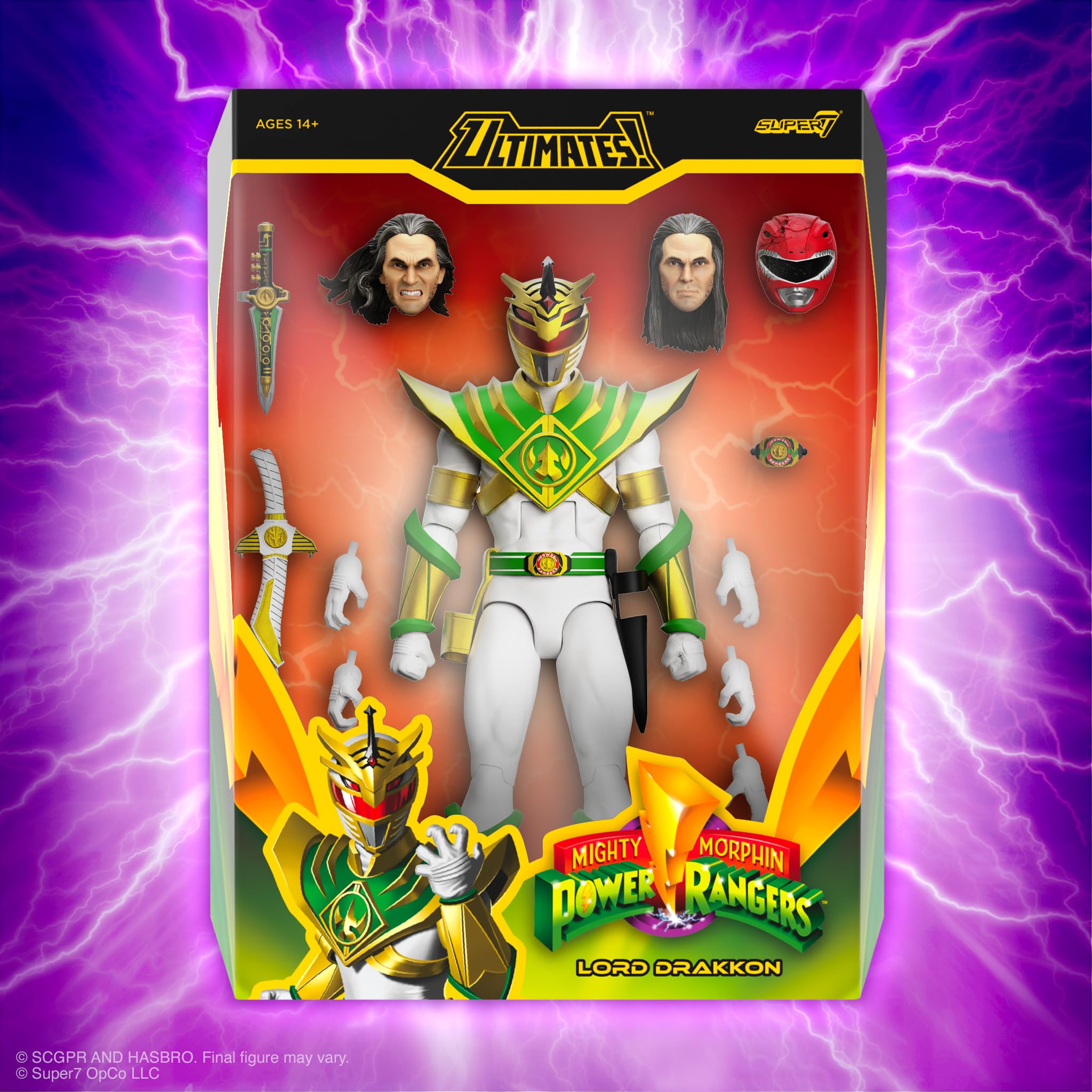 Foto 7 pulgar | Figura De Acción Super7 Ultimates! ¡poderoso Morphin Power Rangers, Lord Drakkon! - Venta Internacional.