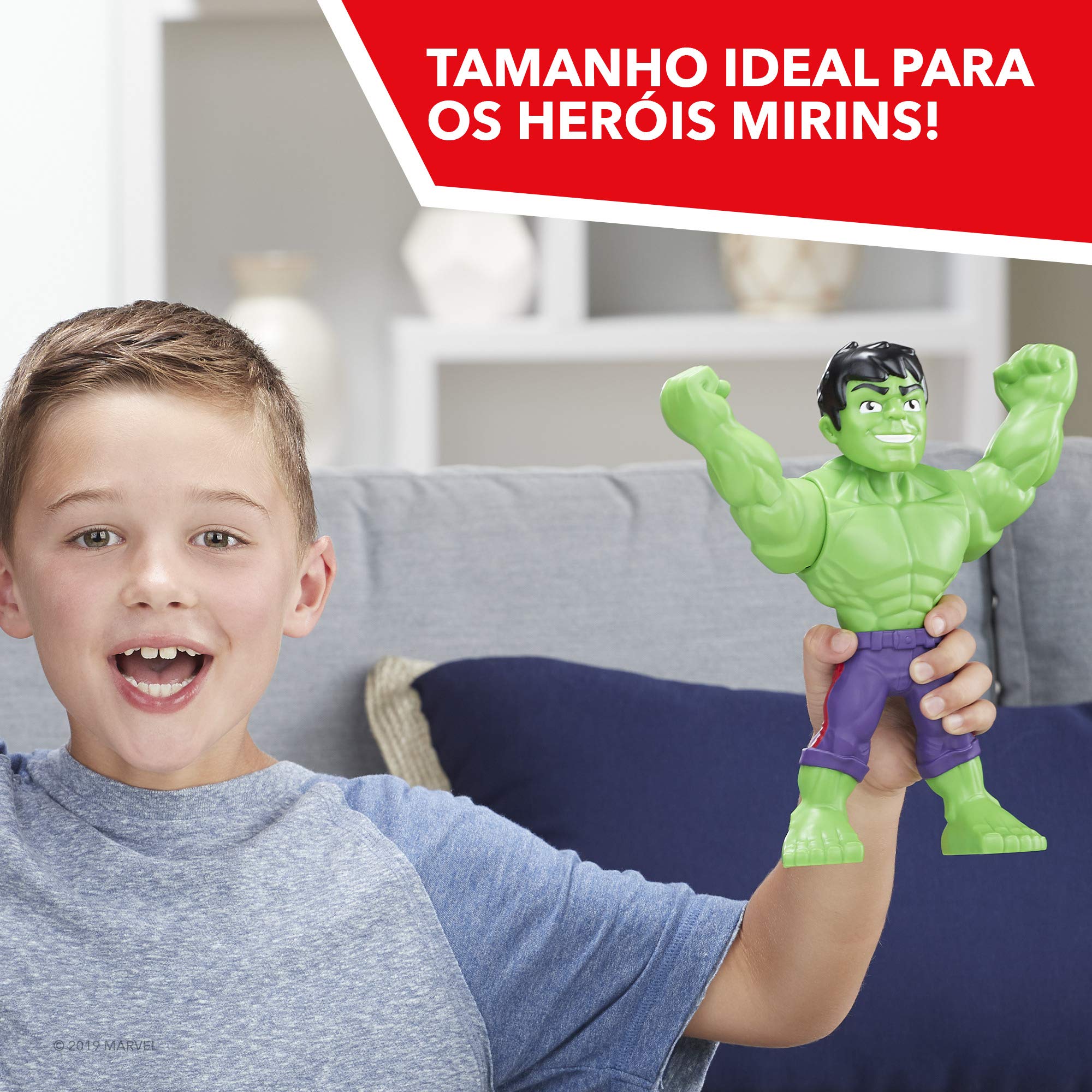 Foto 6 pulgar | Figura De Acción Marvel Super Hero Adventures Hulk 10'' Kids 3+ - Venta Internacional.