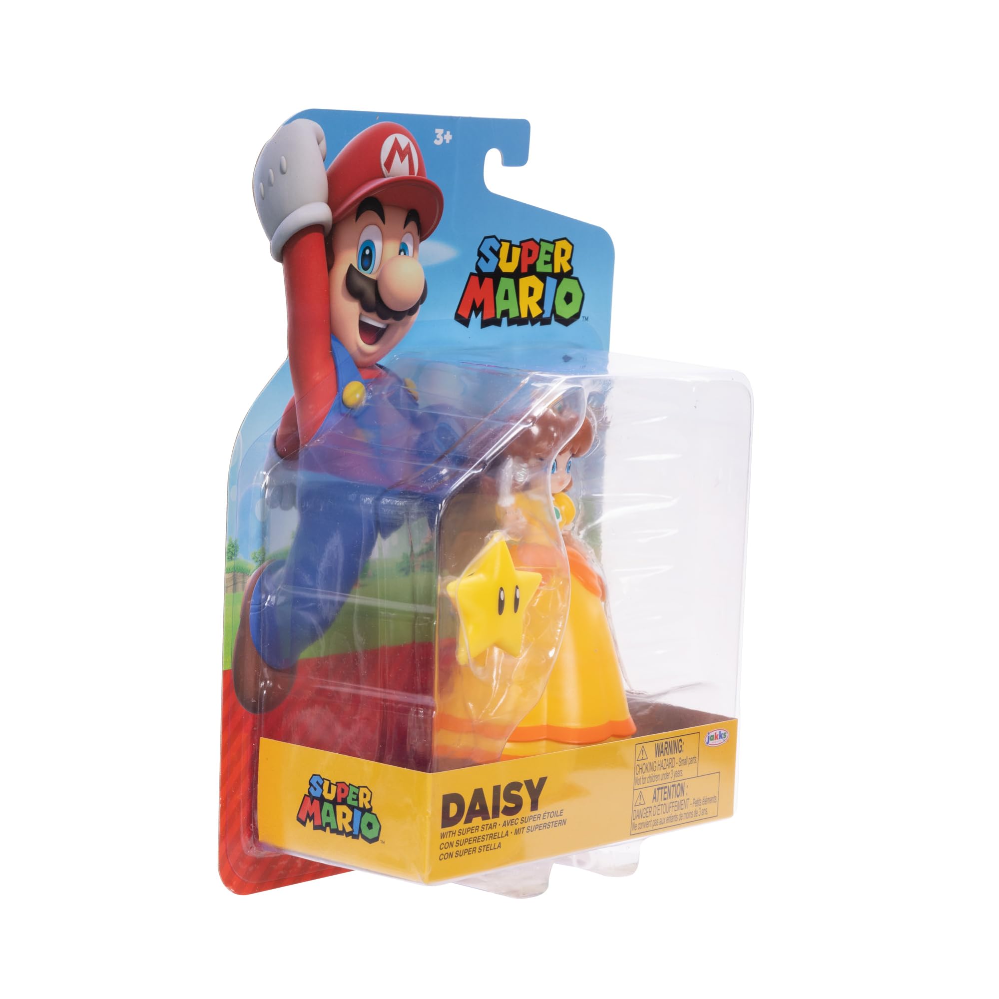 Foto 6 pulgar | Figura De Acción Nintendo Super Mario Daisy De 10 Cm Con Accesorio De Estrella - Venta Internacional.