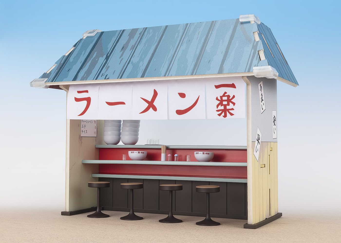 Foto 2 | Figura De Acción Tamashii Nations Naruto Ichiraku Ramen Set - Venta Internacional.