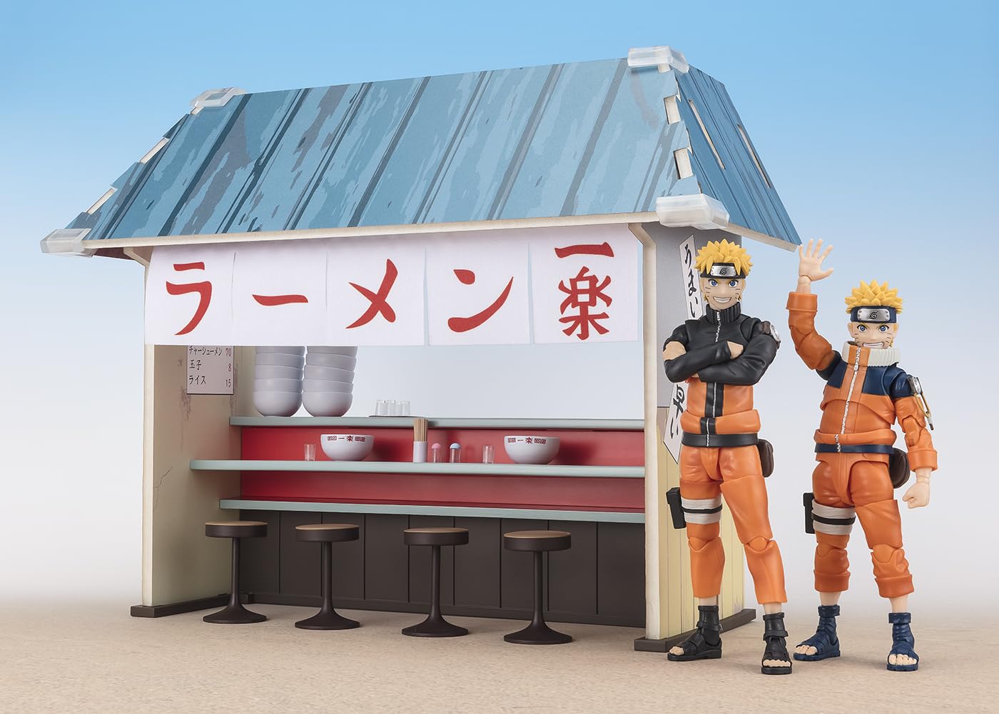 Foto 4 pulgar | Figura De Acción Tamashii Nations Naruto Ichiraku Ramen Set - Venta Internacional.