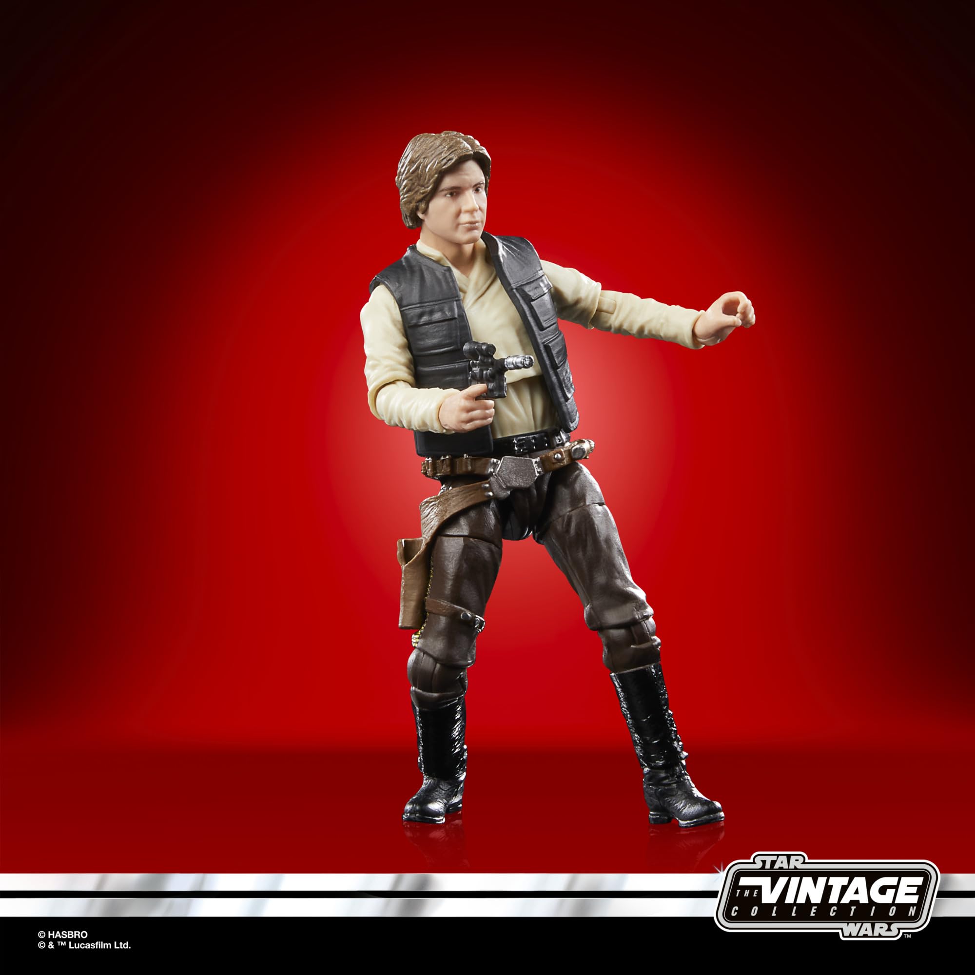 Foto 7 pulgar | Figura De Acción Star Wars The Vintage Collection Han Solo - Venta Internacional.