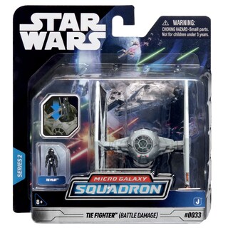Foto 2 | Vehículo Oficial Star Wars Tie Fighter + Tie Pilot De 7,5 Cm - Venta Internacional.