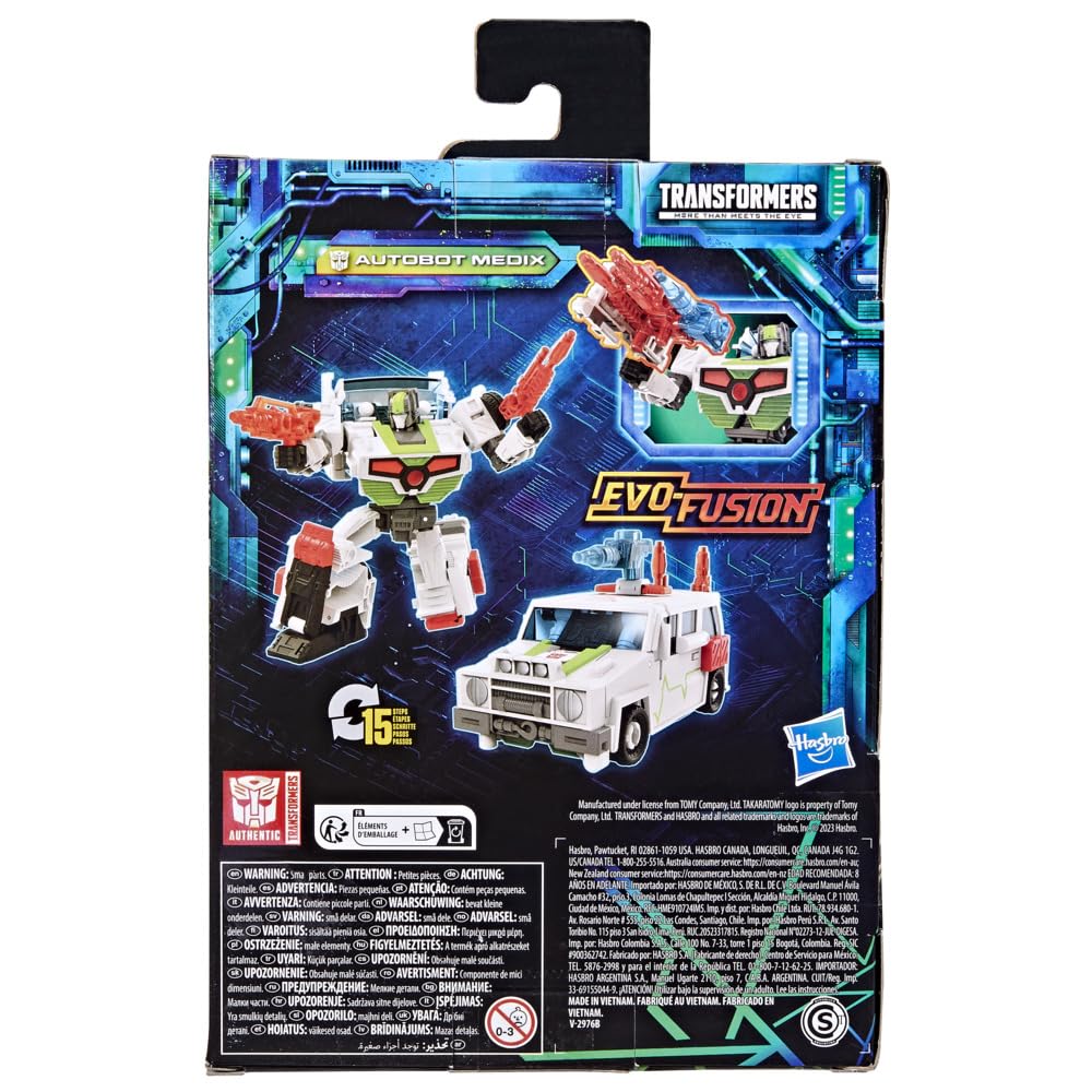 Foto 4 pulgar | Figura De Acción Transformers Legacy Evolution Medix 14cm - Venta Internacional.