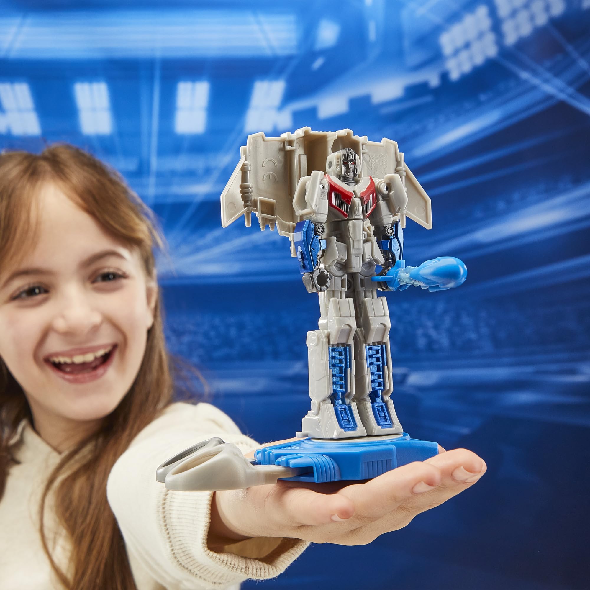 Foto 4 pulgar | Figura De Acción Transformers Robot Battlers Starscream 11,5 Cm - Venta Internacional.