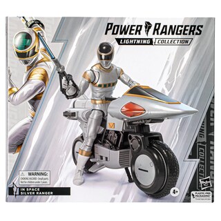 Foto 2 | Figura De Acción Power Rangers Lightning Collection Silver Ranger - Venta Internacional.