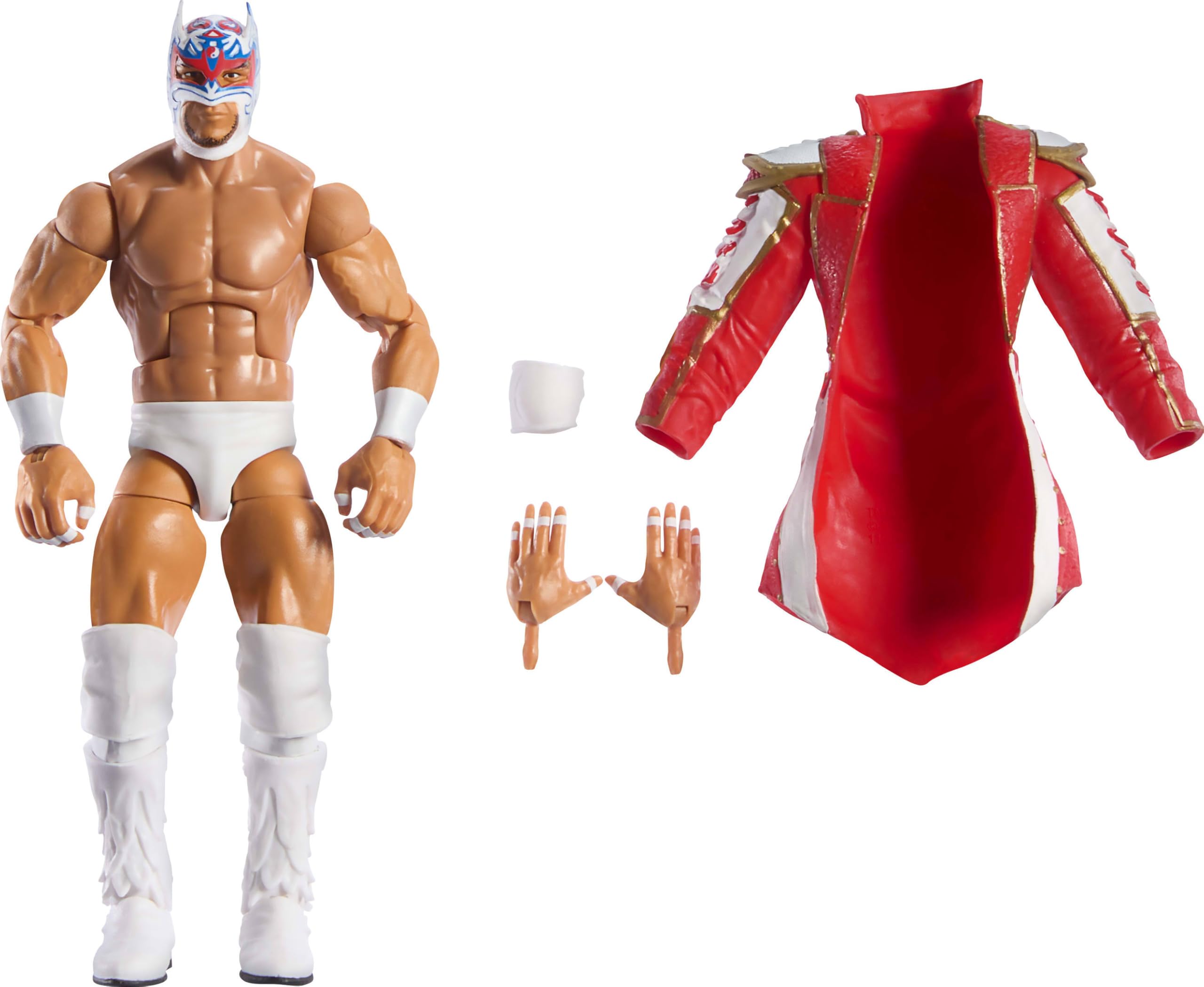 Figura De Acción Mattel Wwe Elite Dragon Lee Series #113, 15 Cm - Venta Internacional.