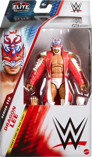 Foto 2 | Figura De Acción Mattel Wwe Elite Dragon Lee Series #113, 15 Cm - Venta Internacional.
