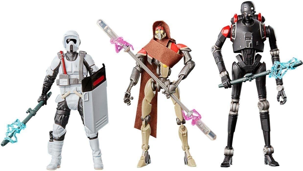 Figura De Acción Star Wars Jedi Survivor De 9,5 Cm, Paquete De 3 - Venta Internacional.