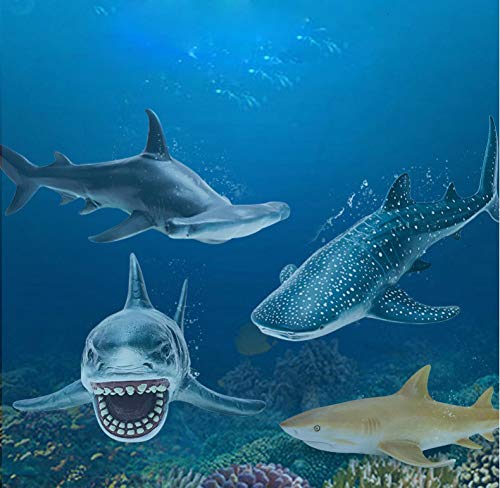 Foto 3 pulgar | Set De Juguetes Gemini&genius Great White Shark Hammerhead Shark - Venta Internacional.