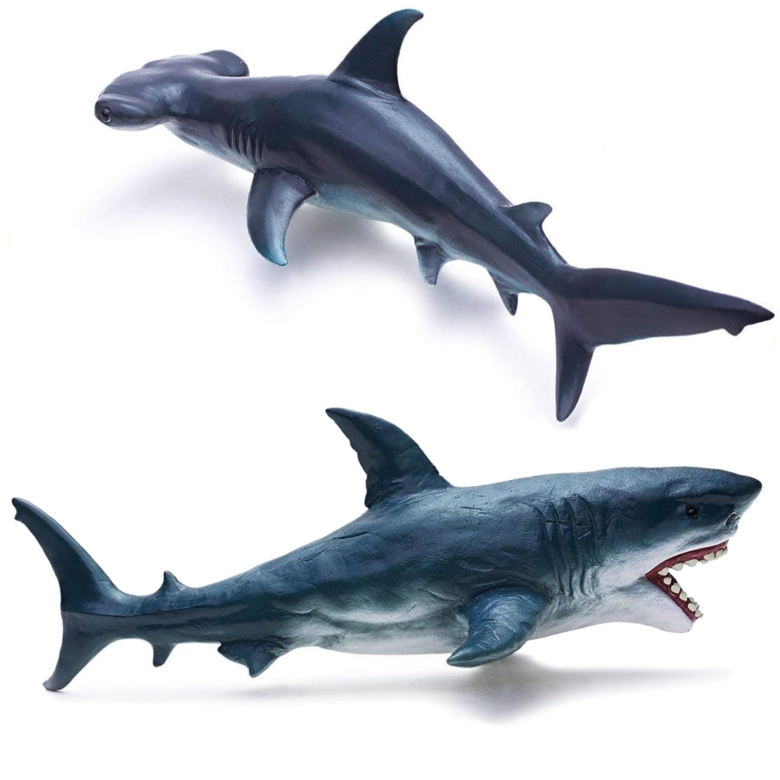Foto 6 pulgar | Set De Juguetes Gemini&genius Great White Shark Hammerhead Shark - Venta Internacional.