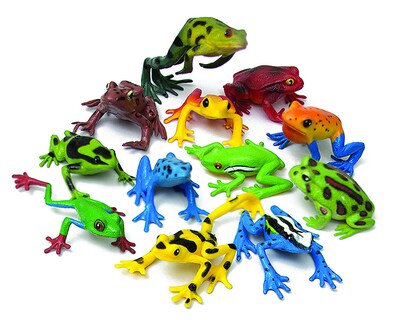 Foto 2 | Tubo Natural Toy Wild Republic Frog Con 12 Figuras De Anfibios - Venta Internacional.