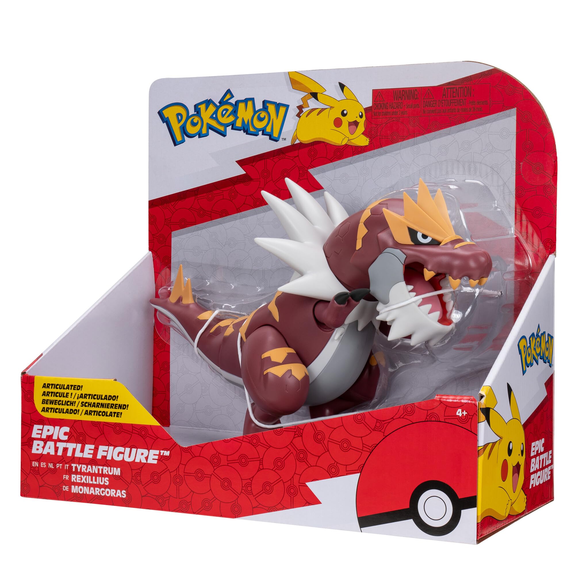 Foto 6 pulgar | Figura Pokemon Pkw3422 Monargoras Oficial 30cm - Venta Internacional.