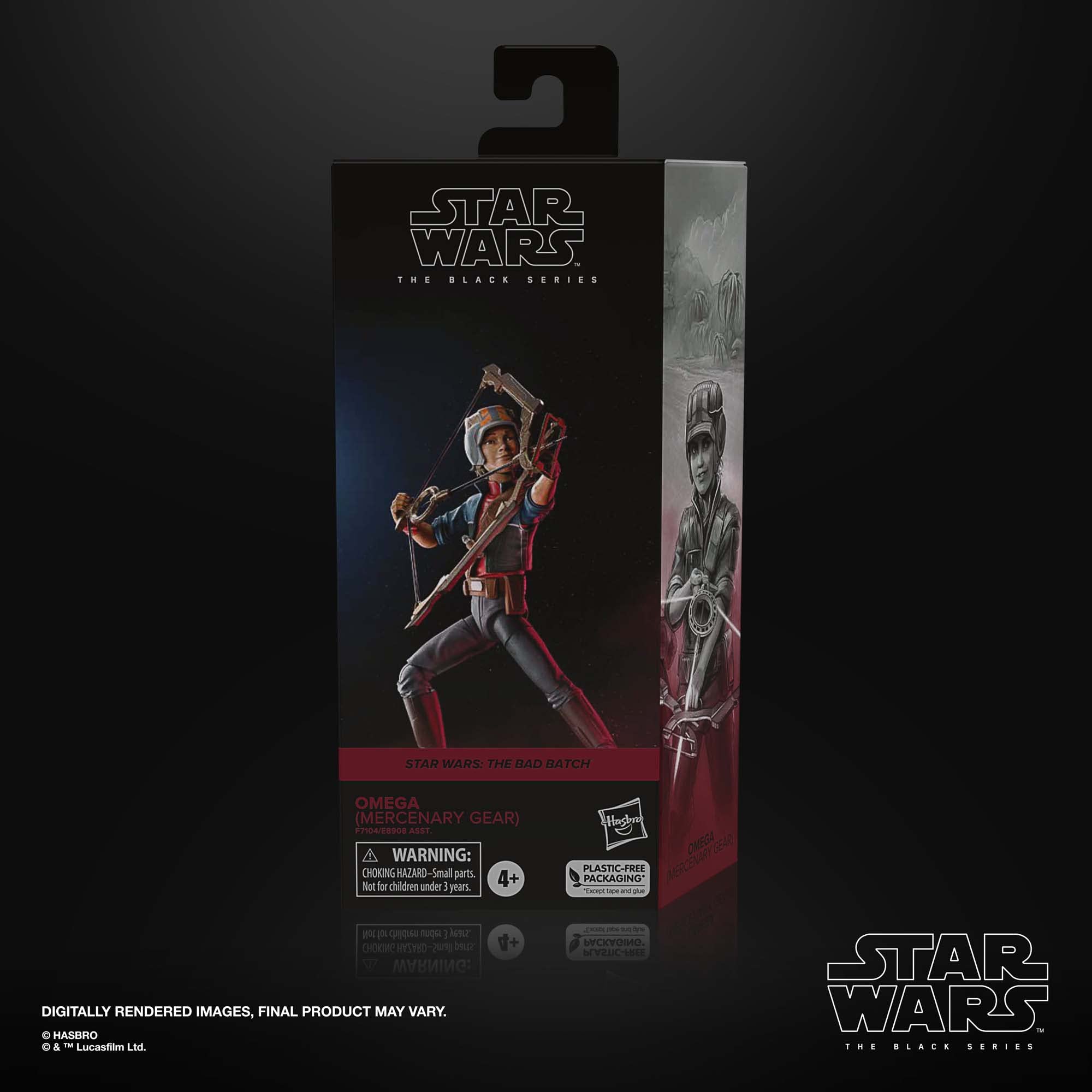 Foto 3 pulgar | Figura De Acción Hasbro Star Wars The Black Series Omega - Venta Internacional.