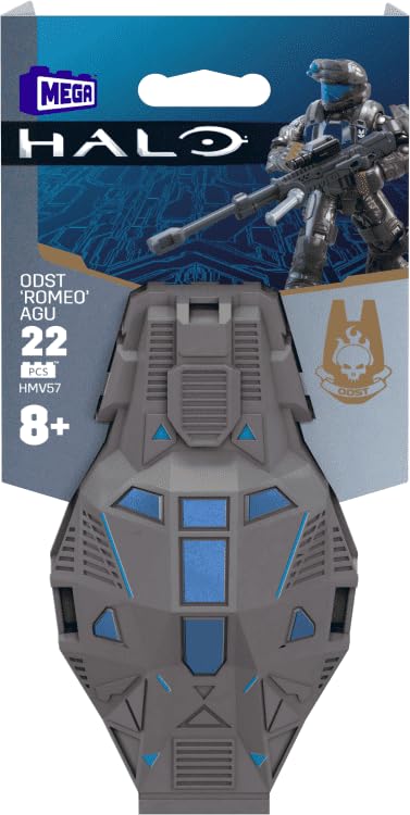 Foto 3 pulgar | Figura De Acción Mega Brands Mega Halo Odst 'romeo' Agu - Venta Internacional.