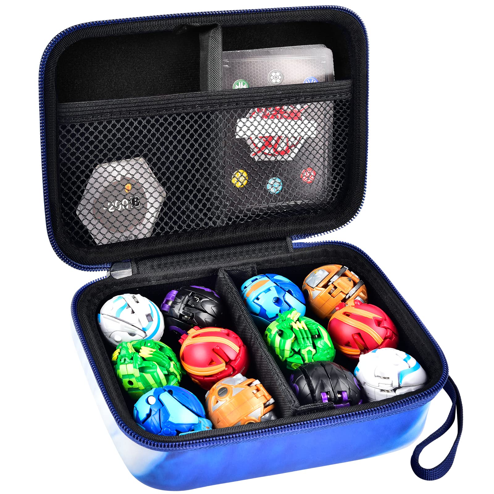 Foto 2 pulgar | Funda De Almacenamiento Compatible Con Bakugan Baku Gear Pack, Color Azul - Venta Internacional.
