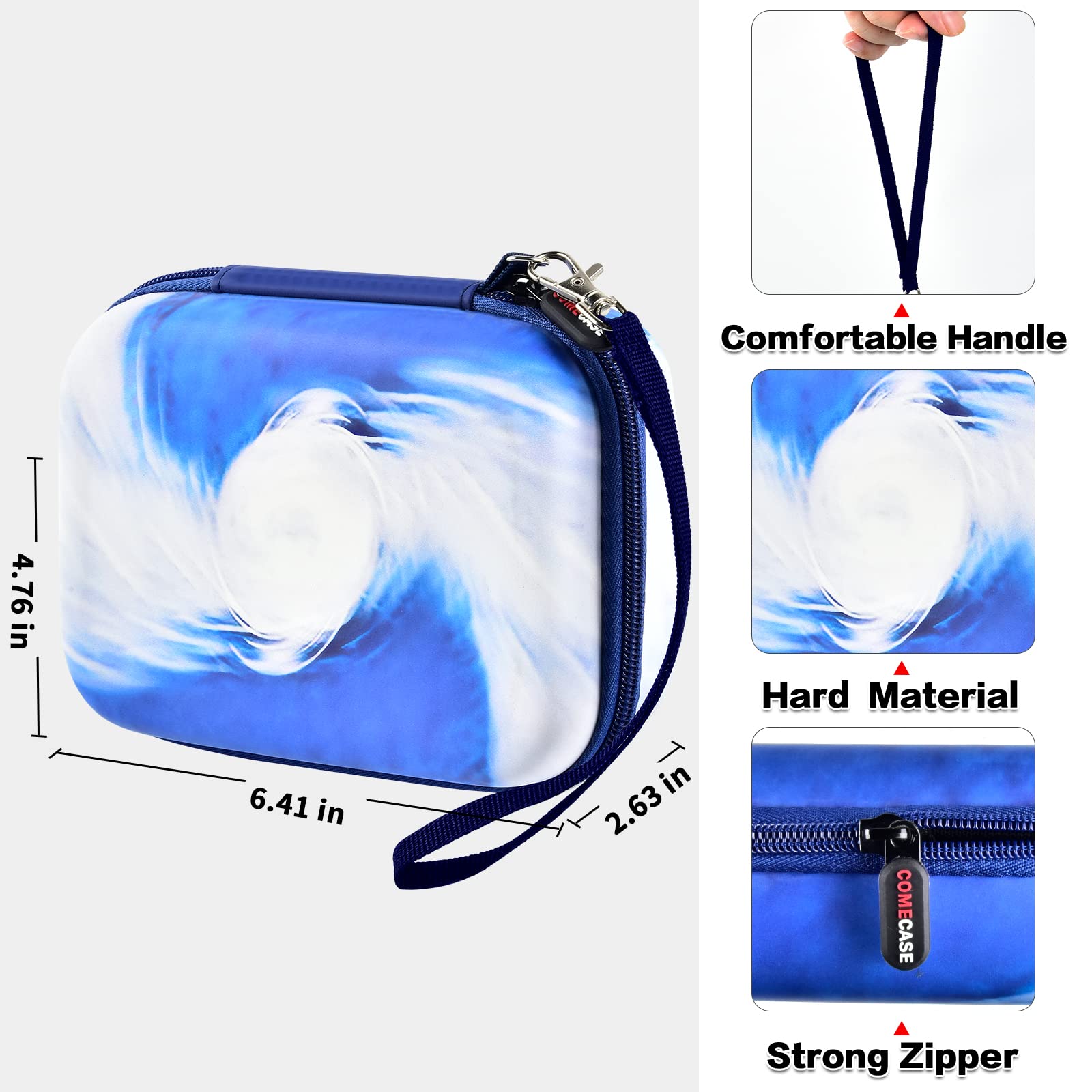 Foto 4 pulgar | Funda De Almacenamiento Compatible Con Bakugan Baku Gear Pack, Color Azul - Venta Internacional.