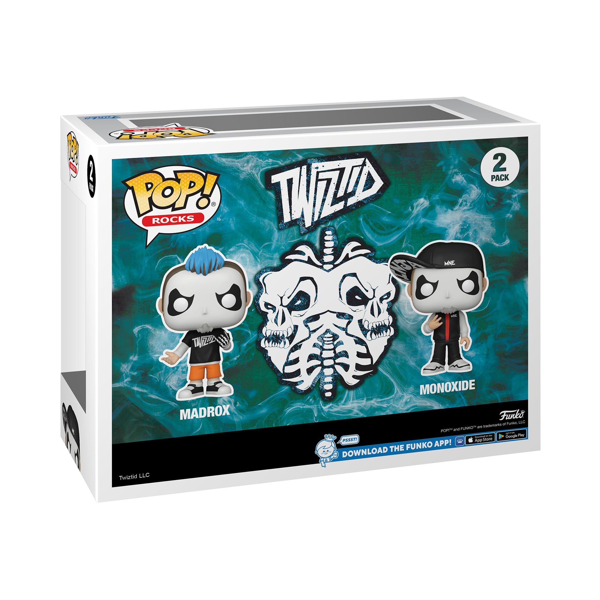 Foto 4 pulgar | ¡funko Pop! Pack De 2 Figuras De Madrox Y Monoxide De Rocks Twiztid - Venta Internacional.