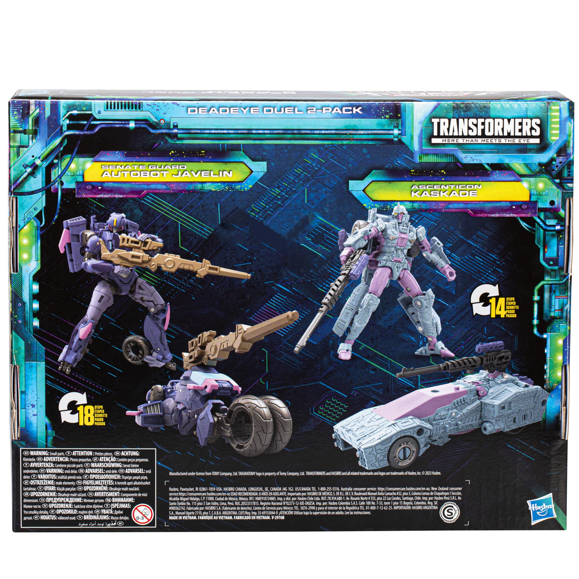 Foto 8 pulgar | Figuras De Acción Transformers Legacy Evolution, Paquete De 2 - Venta Internacional.