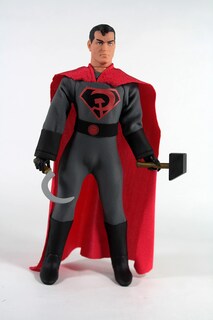 Foto 3 | Figura De Acción Mego Dc Heroes Red Son Superman, 20 Cm, Vistas Previas - Venta Internacional.