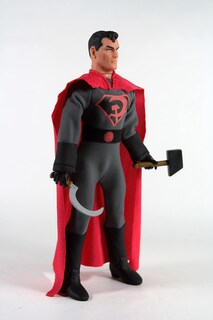 Foto 4 | Figura De Acción Mego Dc Heroes Red Son Superman, 20 Cm, Vistas Previas - Venta Internacional.