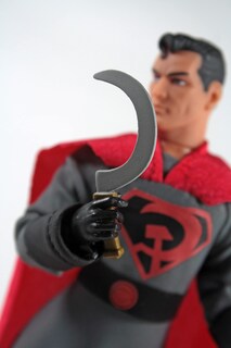 Foto 7 | Figura De Acción Mego Dc Heroes Red Son Superman, 20 Cm, Vistas Previas - Venta Internacional.