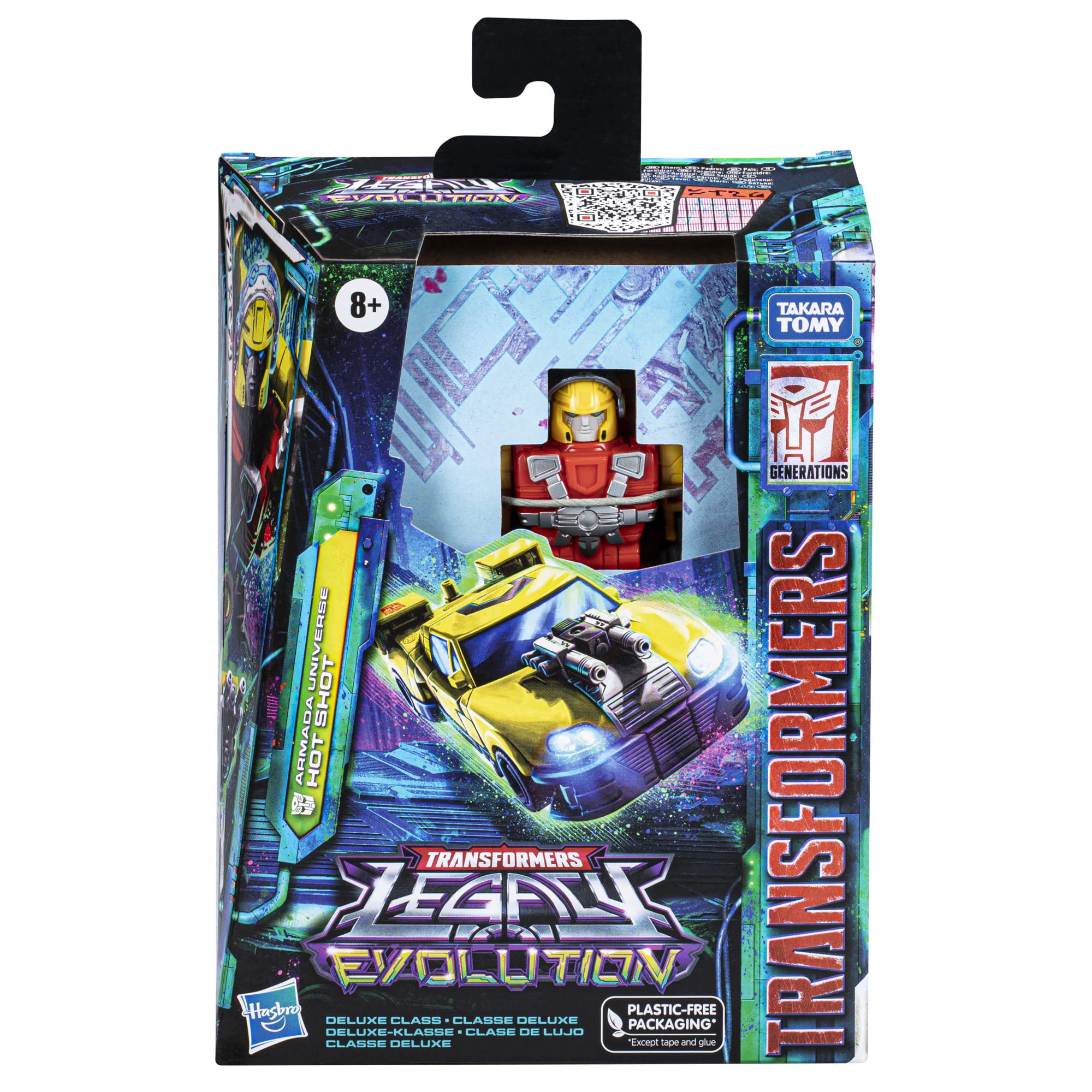 Foto 3 pulgar | Figura De Acción Transformers Legacy Evolution Hot Shot 14 Cm - Venta Internacional.