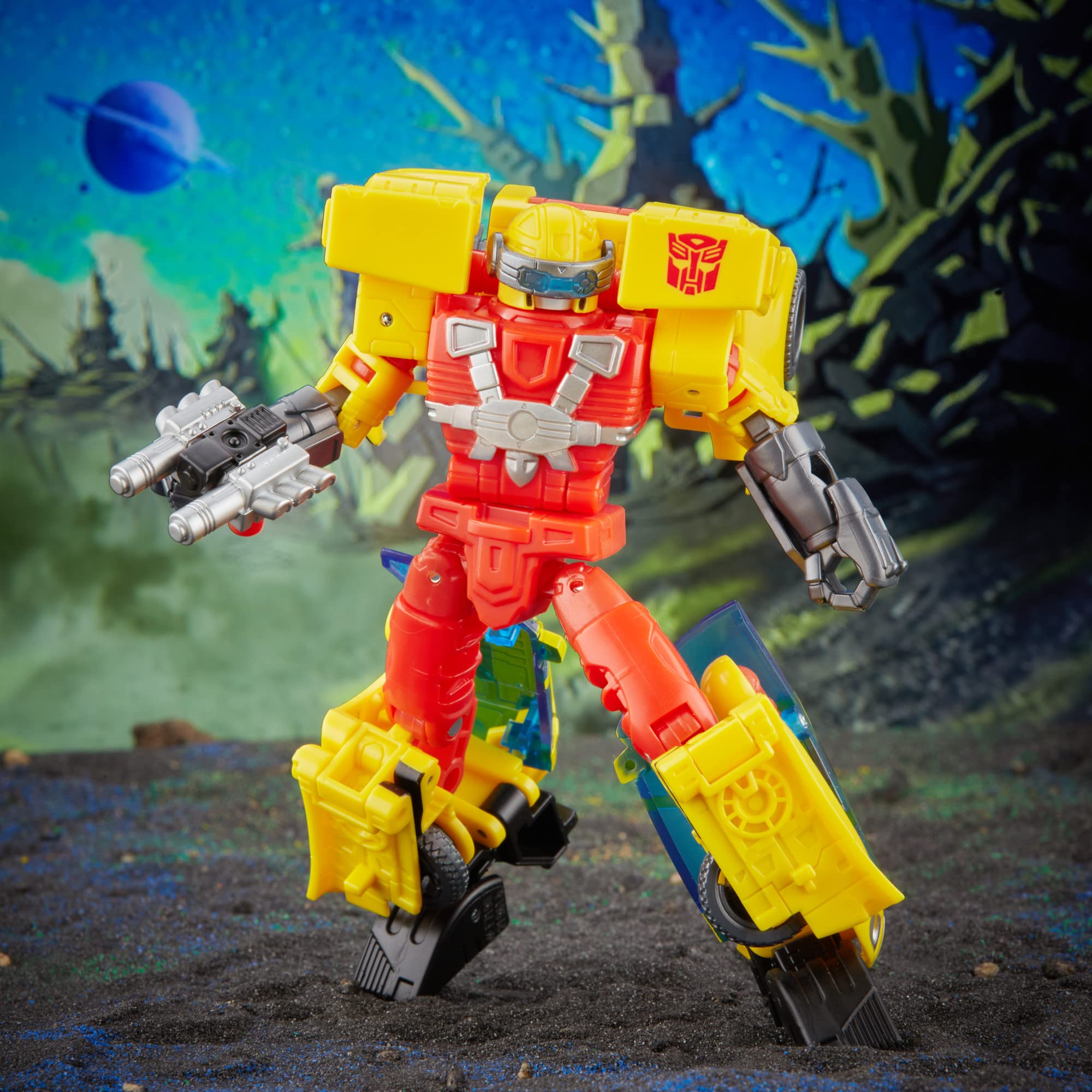 Foto 7 pulgar | Figura De Acción Transformers Legacy Evolution Hot Shot 14 Cm - Venta Internacional.