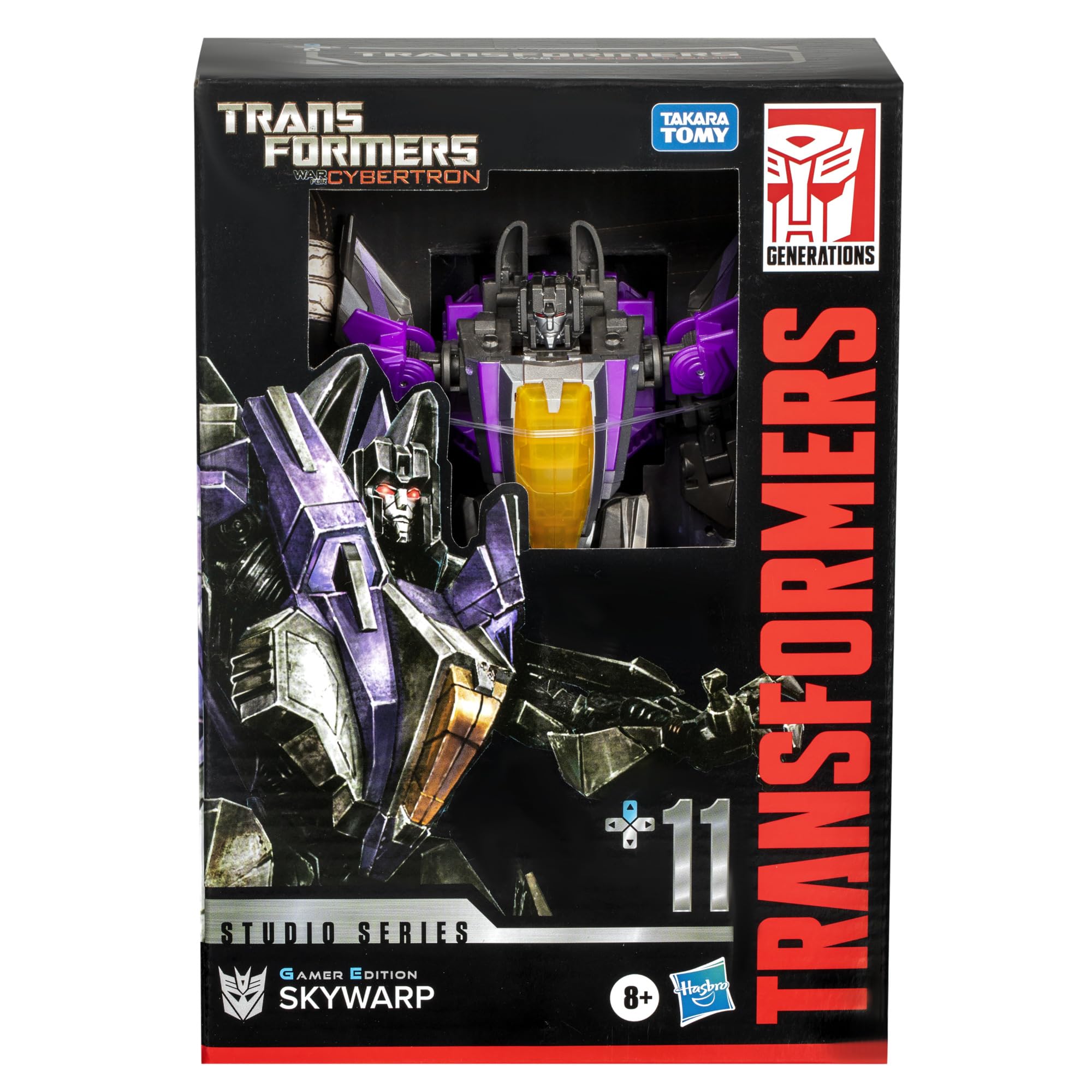 Foto 5 pulgar | Figura De Acción Transformers Studio Series Voyager Skywarp - Venta Internacional.