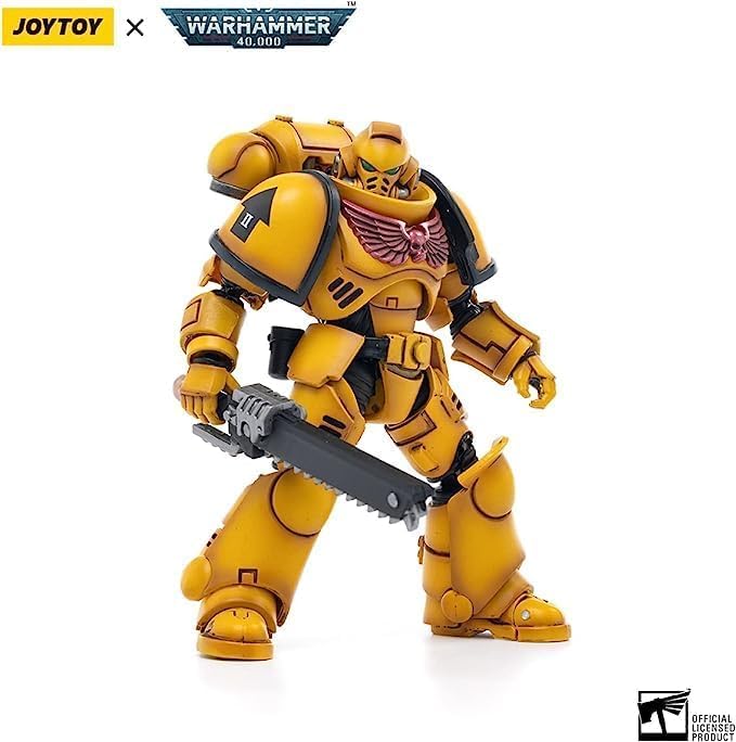 Foto 4 pulgar | Figura De Acción Joytoy Warhammer 40,000 Imperial Fists V2 1/18 - Venta Internacional.