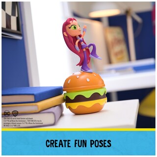 Foto 4 | Figura De Acción Dc Comics Teen Titans Go! Twisty Titans Starfire - Venta Internacional.