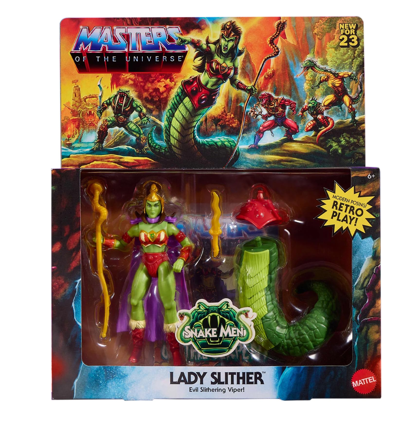 Figura De Acción Lady Slither De Masters Of The Universe Origins - Venta Internacional.