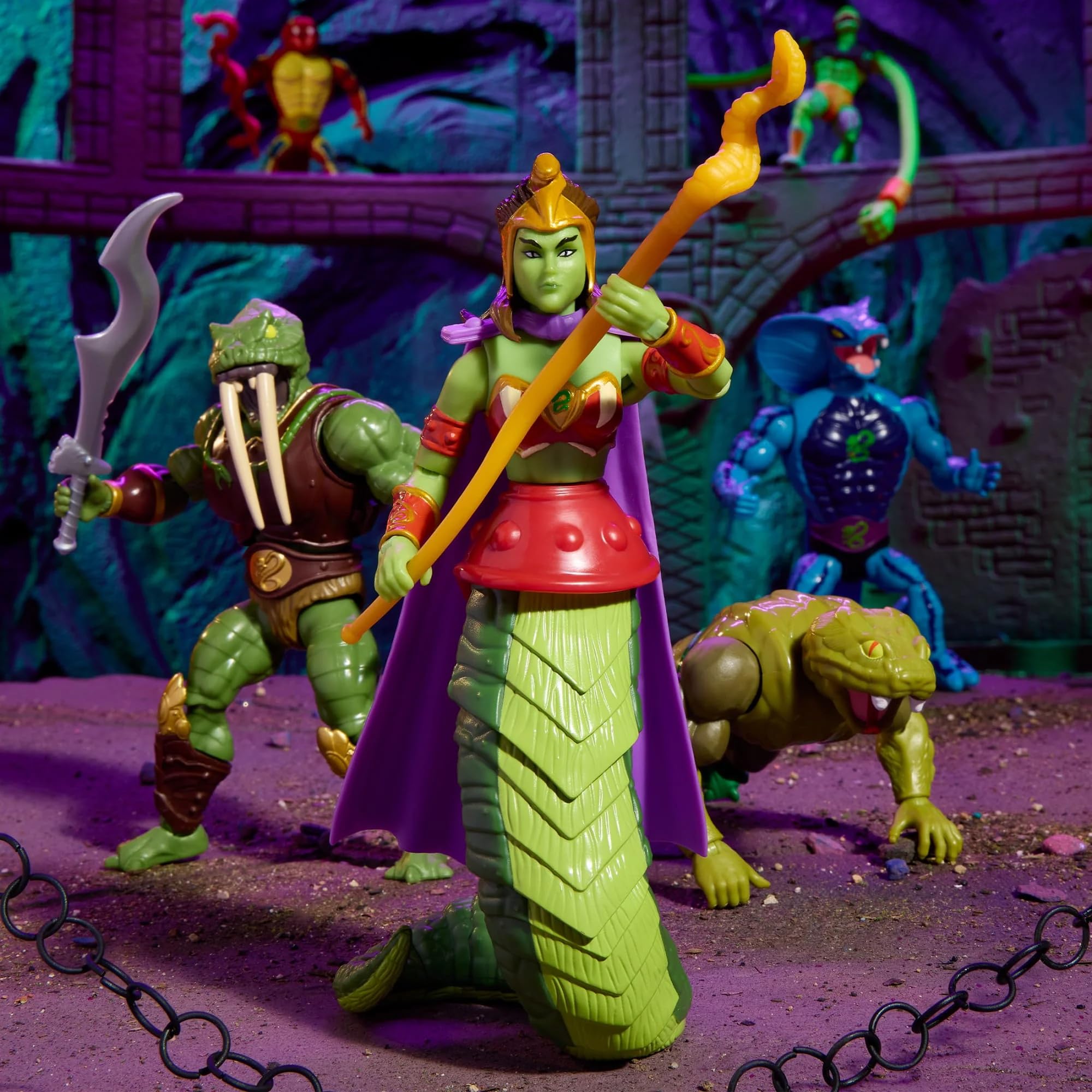 Foto 3 pulgar | Figura De Acción Lady Slither De Masters Of The Universe Origins - Venta Internacional.