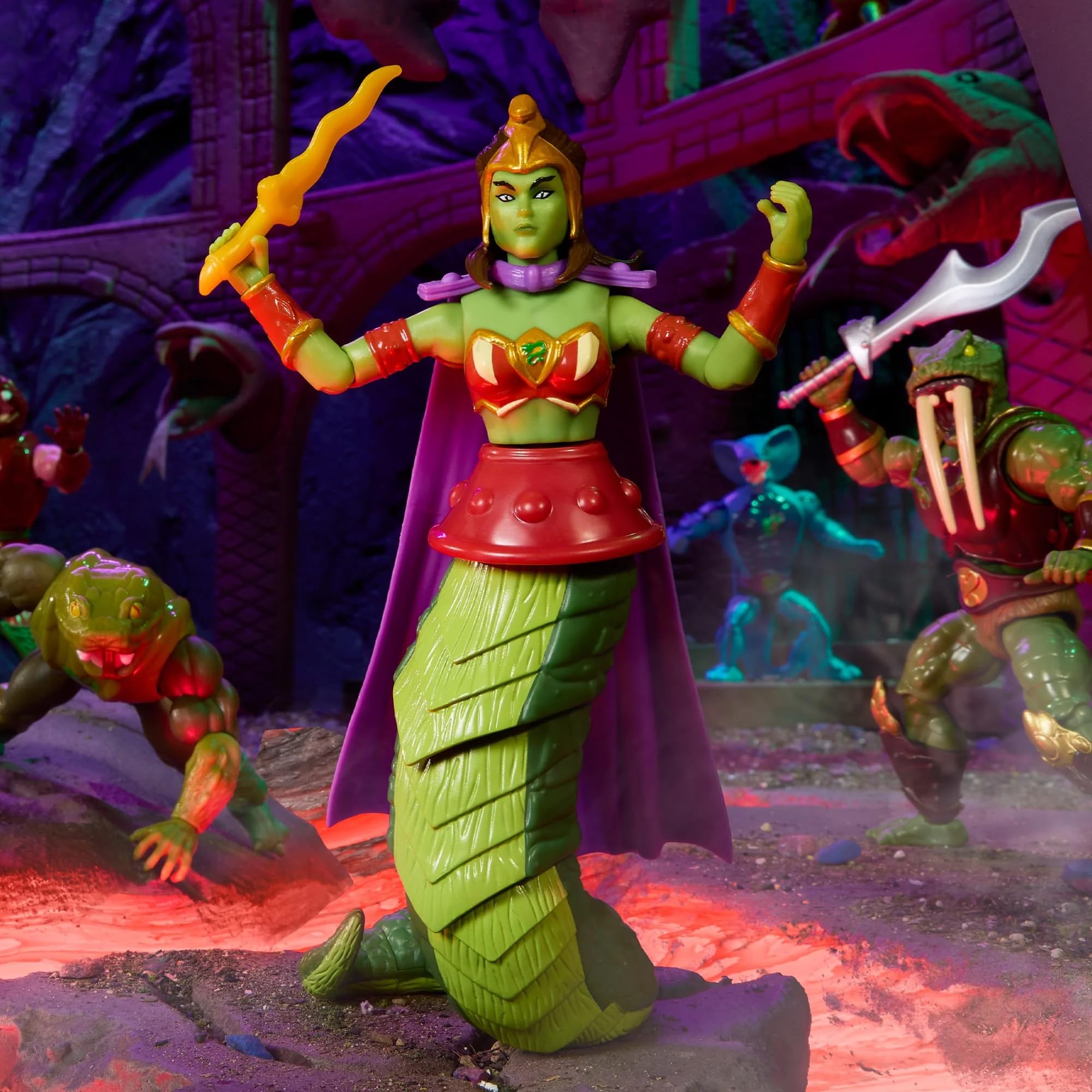 Foto 4 pulgar | Figura De Acción Lady Slither De Masters Of The Universe Origins - Venta Internacional.