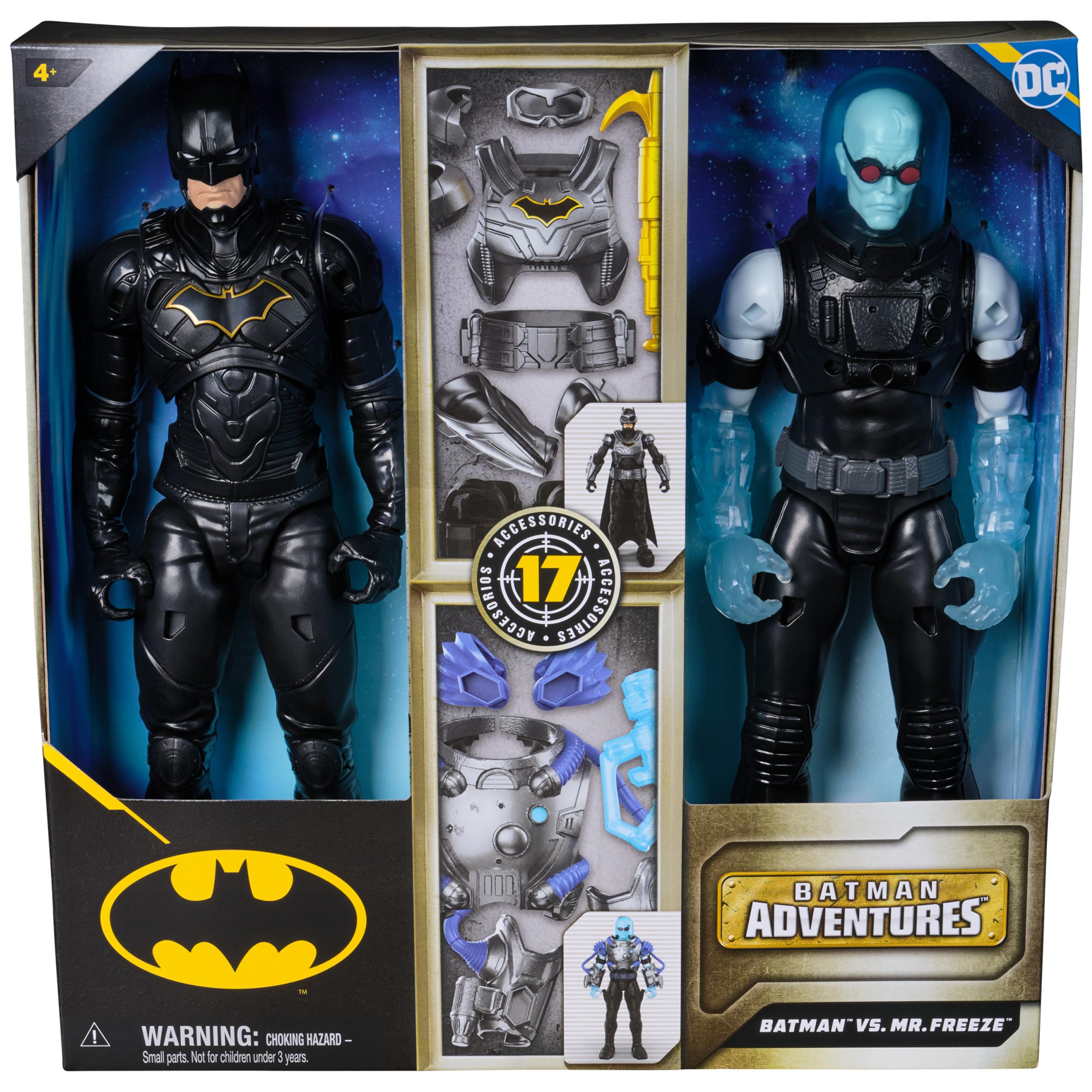 Foto 3 pulgar | Set De Figuras De Acción Dc Comics Batman Adventures Batman Vs. Sr. Freeze - Venta Internacional.