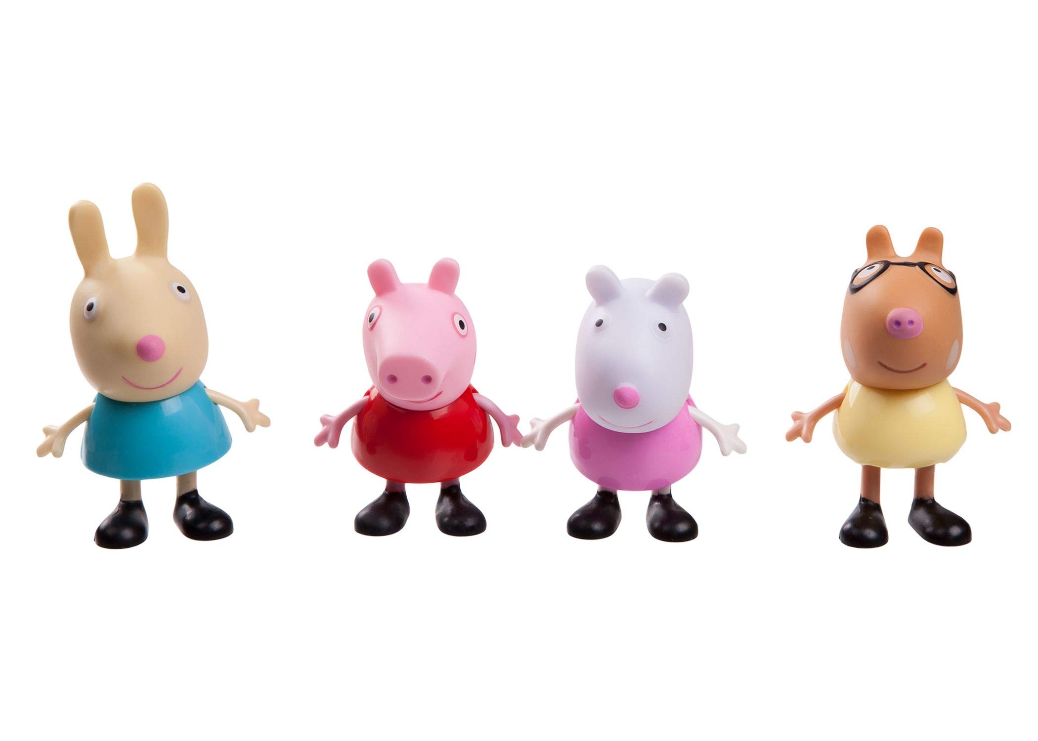 Toy Nickelodeon Peppa Pig Best Friends, Paquete Con 4 Figuras - Venta Internacional.