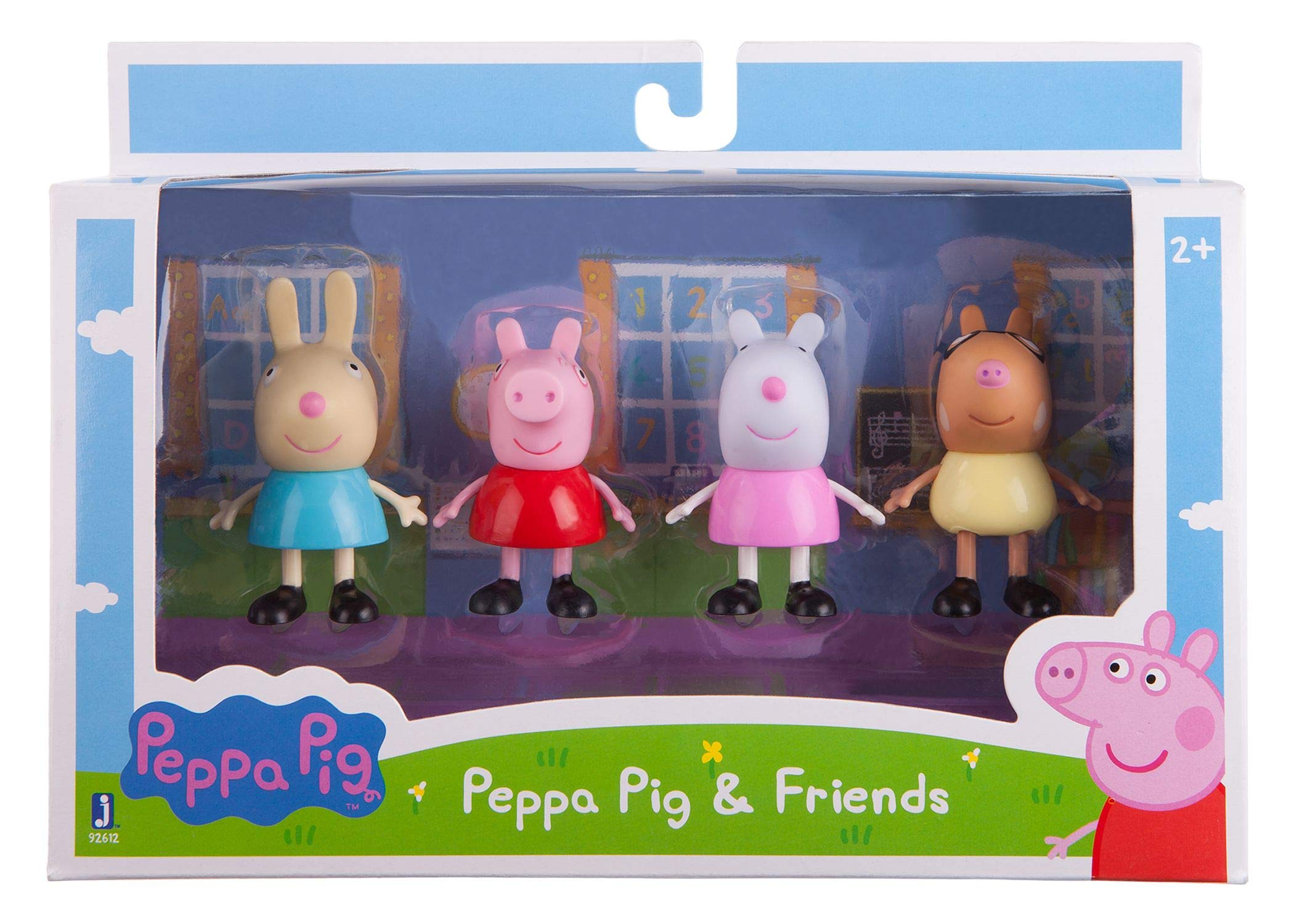 Foto 3 pulgar | Toy Nickelodeon Peppa Pig Best Friends, Paquete Con 4 Figuras - Venta Internacional.