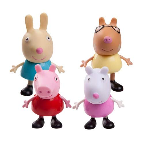 Foto 4 pulgar | Toy Nickelodeon Peppa Pig Best Friends, Paquete Con 4 Figuras - Venta Internacional.