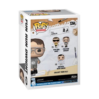 Foto 3 | Figura De Vinilo Funko Pop! Tv: The Office Fun Run Dwight Schrute - Venta Internacional.