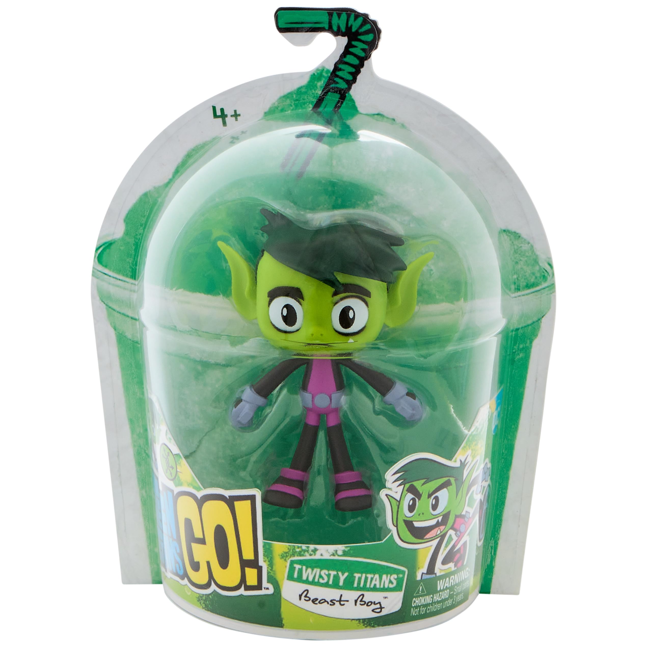 Foto 3 pulgar | Figura De Acción Dc Comics Teen Titans Go! Twisty Titans: Beast Boy - Venta Internacional.