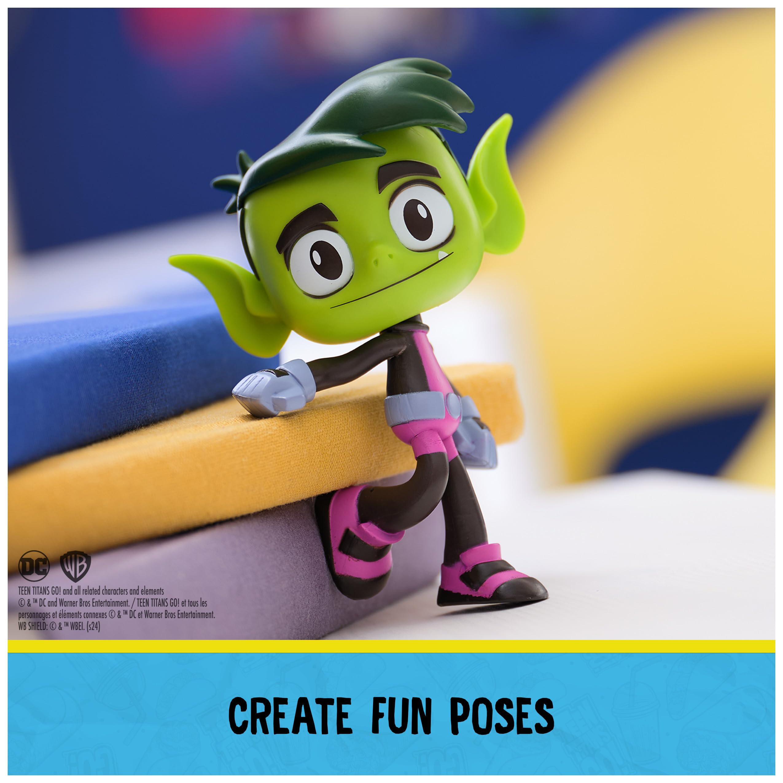 Foto 5 pulgar | Figura De Acción Dc Comics Teen Titans Go! Twisty Titans: Beast Boy - Venta Internacional.