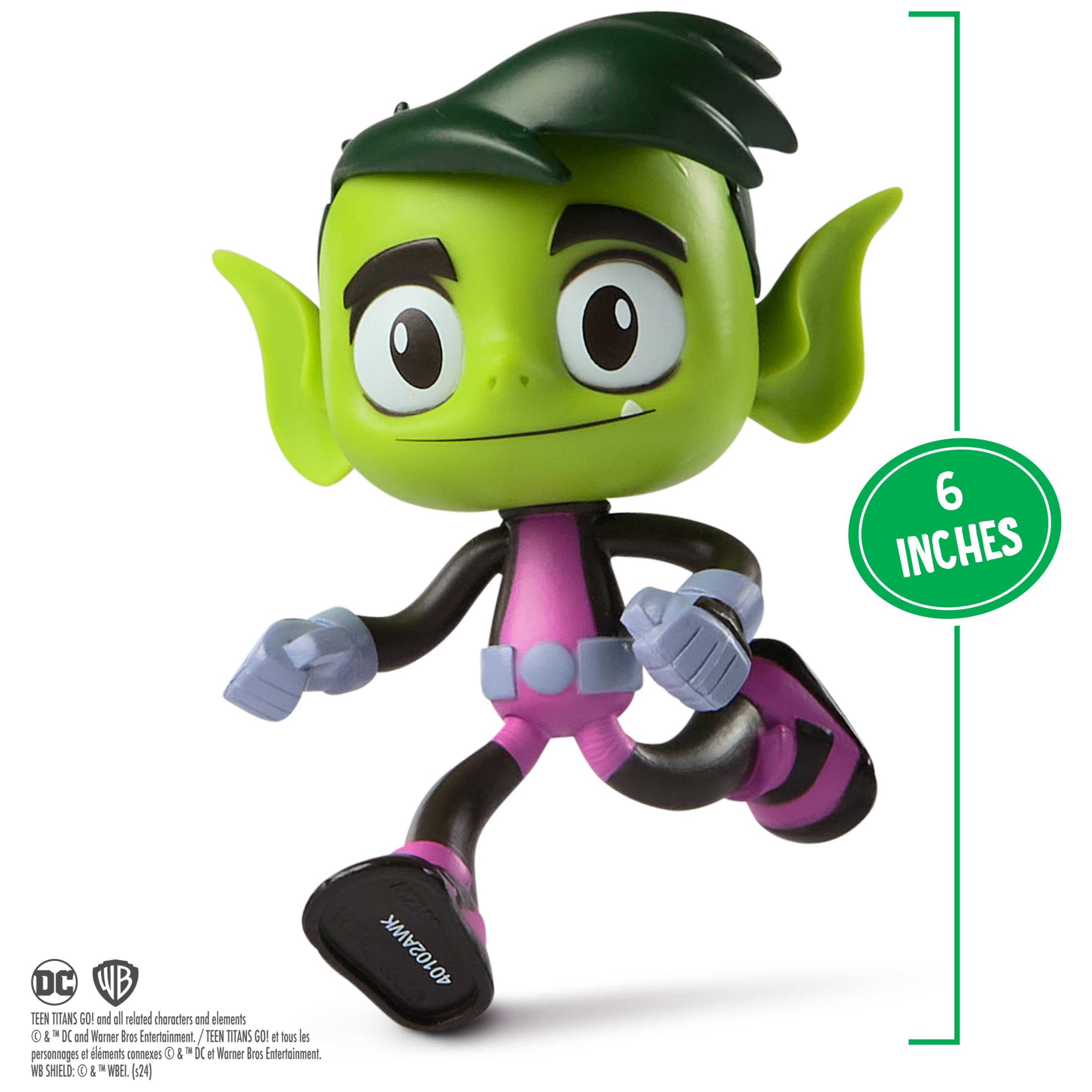 Foto 6 pulgar | Figura De Acción Dc Comics Teen Titans Go! Twisty Titans: Beast Boy - Venta Internacional.