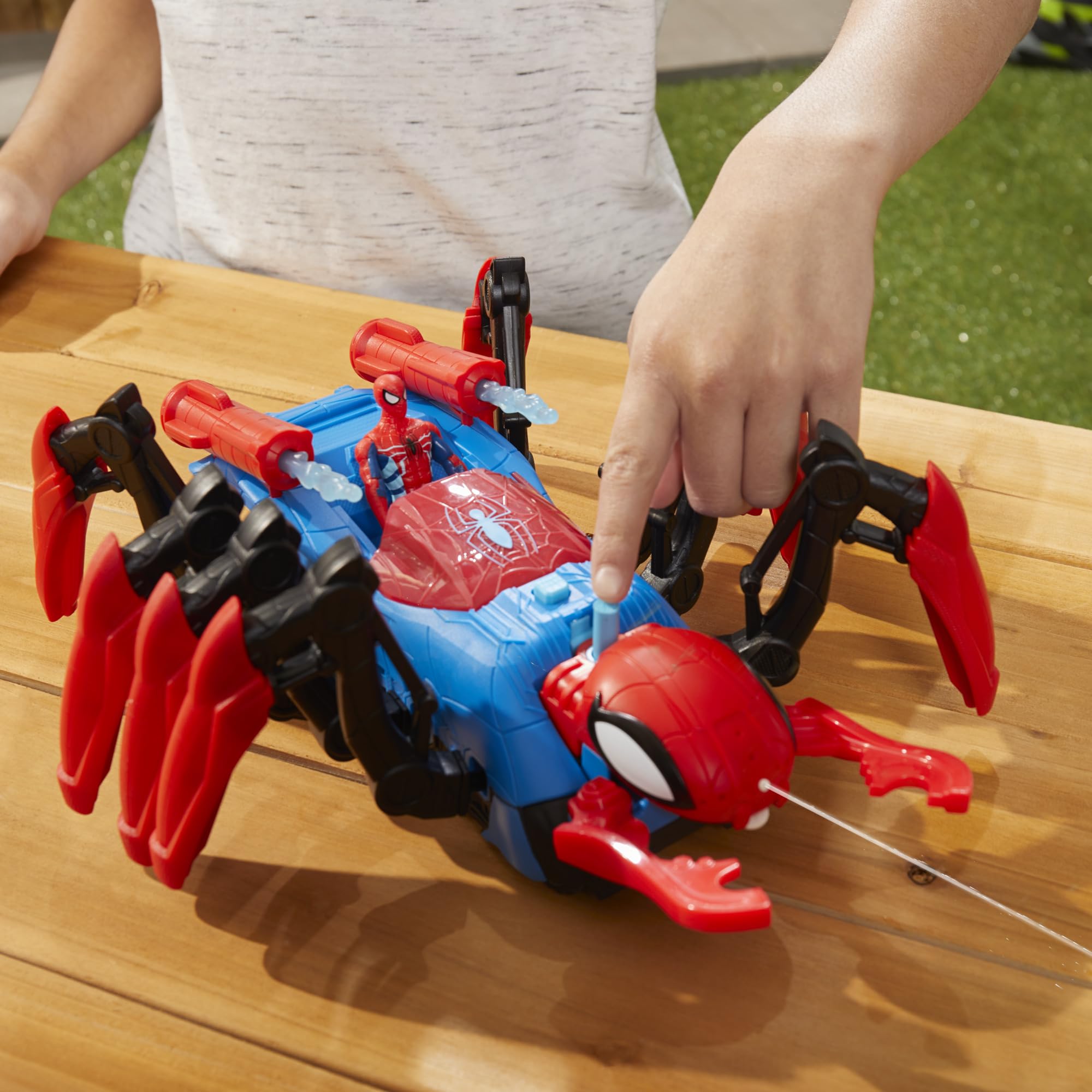 Foto 4 pulgar | Playset Marvel Spider-man Car Con Función Blast Para Niños Mayores De 4 Años - Venta Internacional.