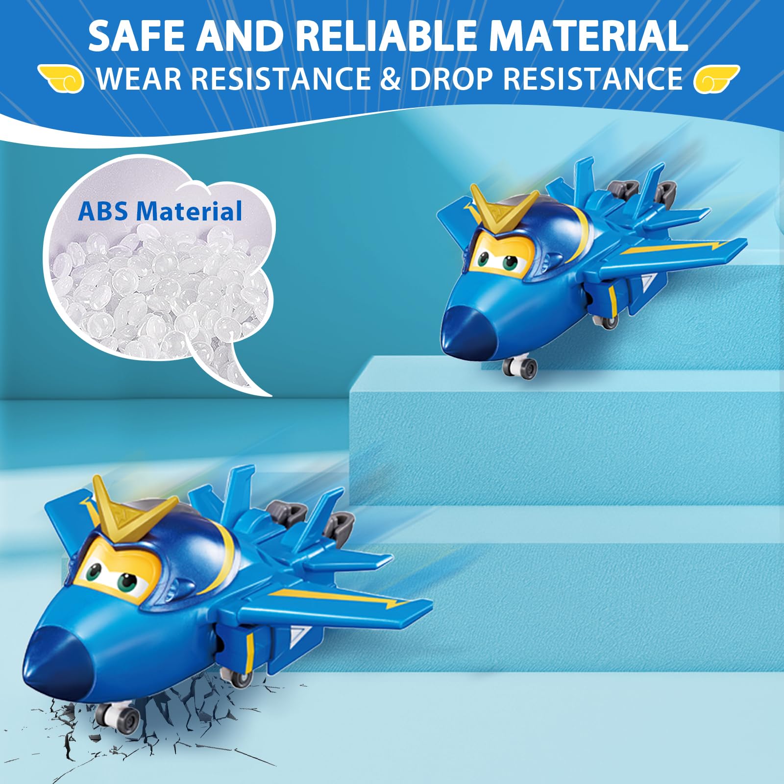 Foto 5 pulgar | Transformable Toys Super Wings Jerome Airplane 2 En 1 - Venta Internacional.